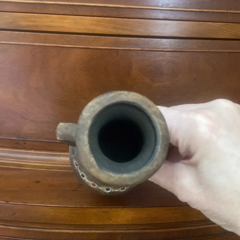 Vintage southwestern style 8 inch ceramic vase